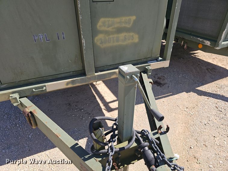 image for item EJ5633 Drash HVAC/generator trailer 