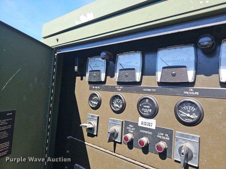 image for item EJ5633 Drash HVAC/generator trailer 