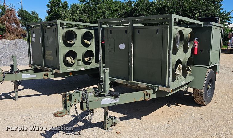image for item EJ5634 Drash HVAC/generator trailer