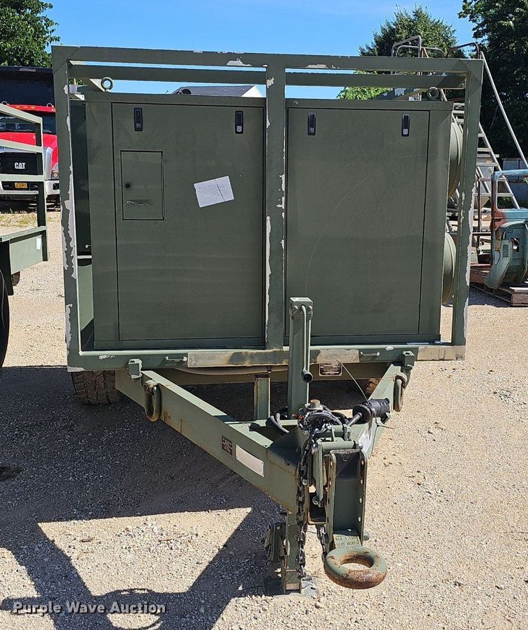 image for item EJ5634 Drash HVAC/generator trailer