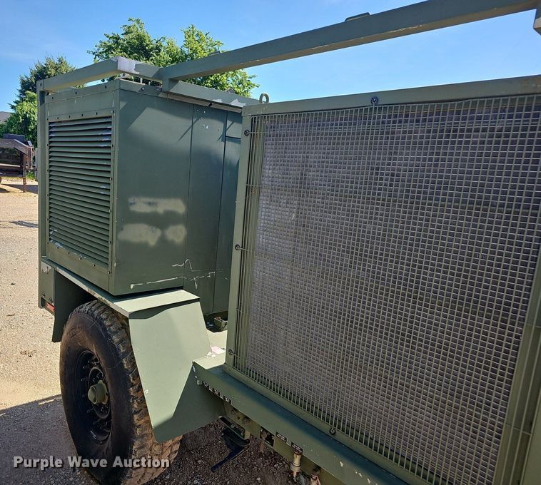 image for item EJ5634 Drash HVAC/generator trailer