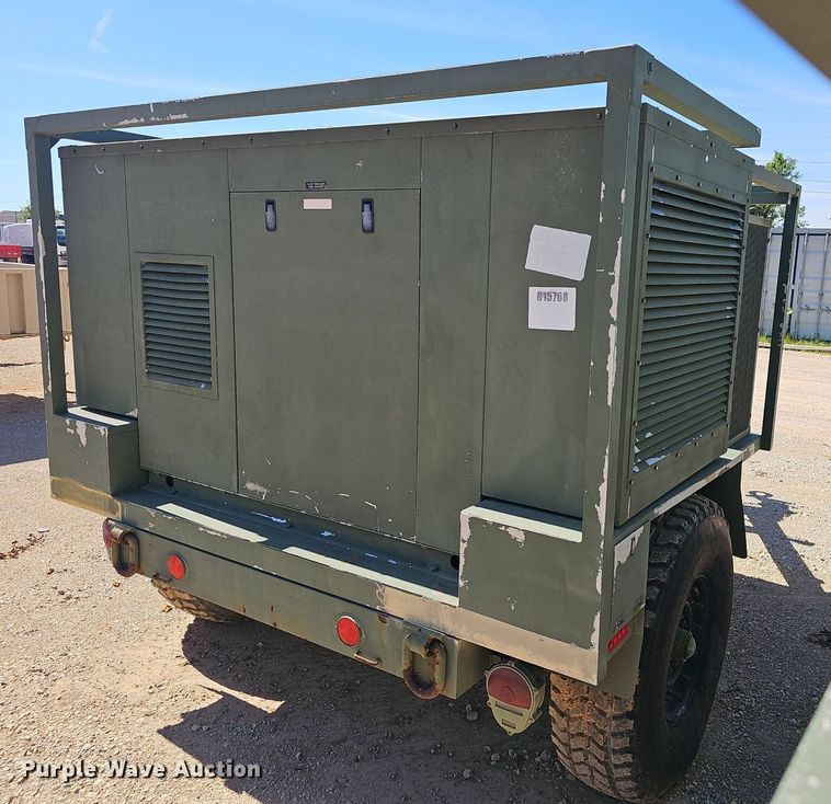 image for item EJ5634 Drash HVAC/generator trailer