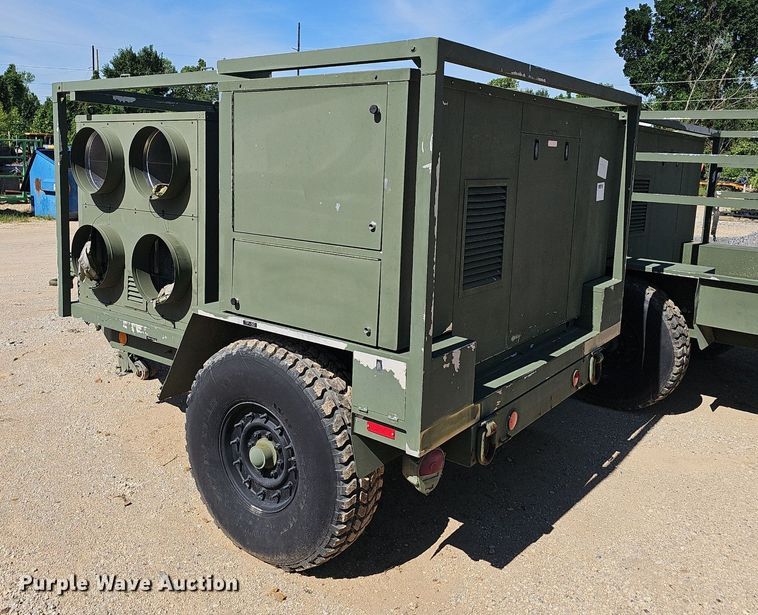 image for item EJ5634 Drash HVAC/generator trailer