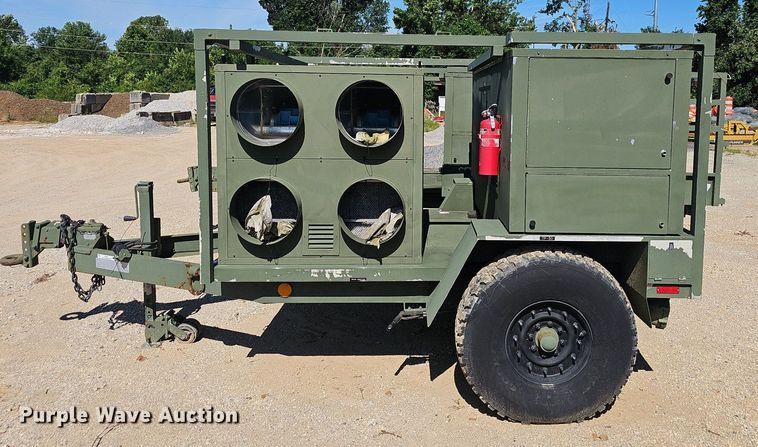 image for item EJ5634 Drash HVAC/generator trailer