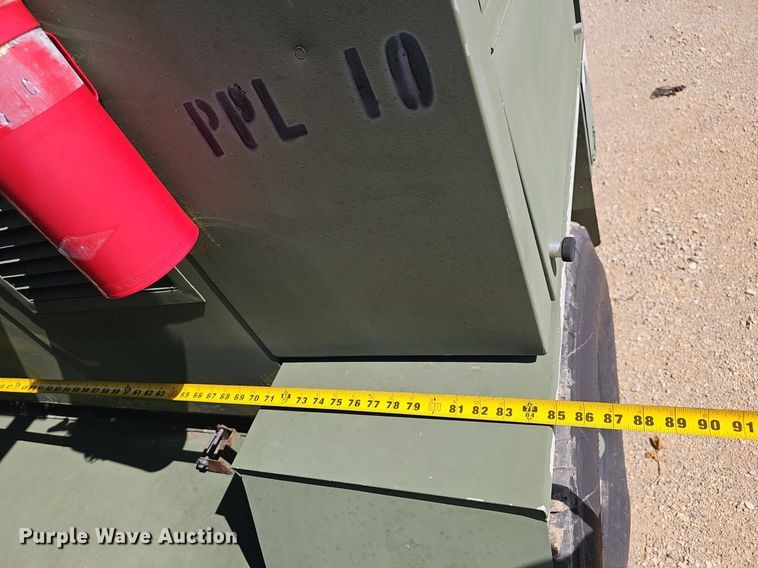 image for item EJ5634 Drash HVAC/generator trailer