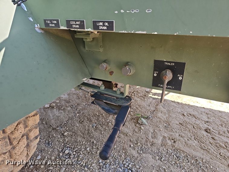 image for item EJ5634 Drash HVAC/generator trailer