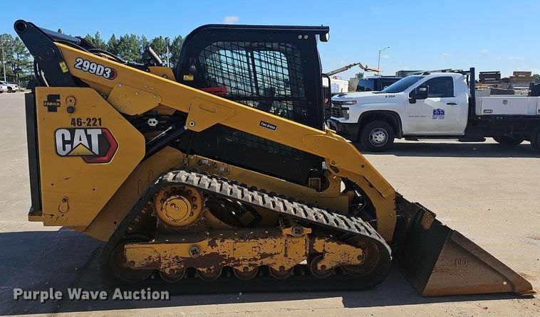 image for item EJ5683 2020 Caterpillar  299D3 tracked skid steer loader