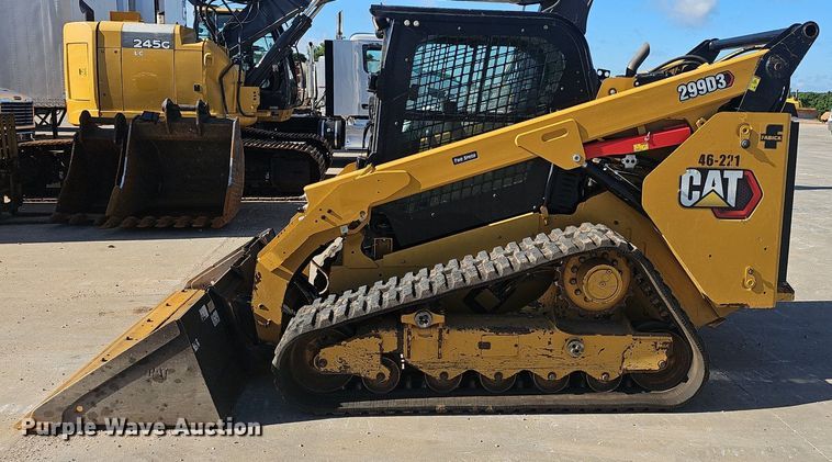image for item EJ5683 2020 Caterpillar  299D3 tracked skid steer loader