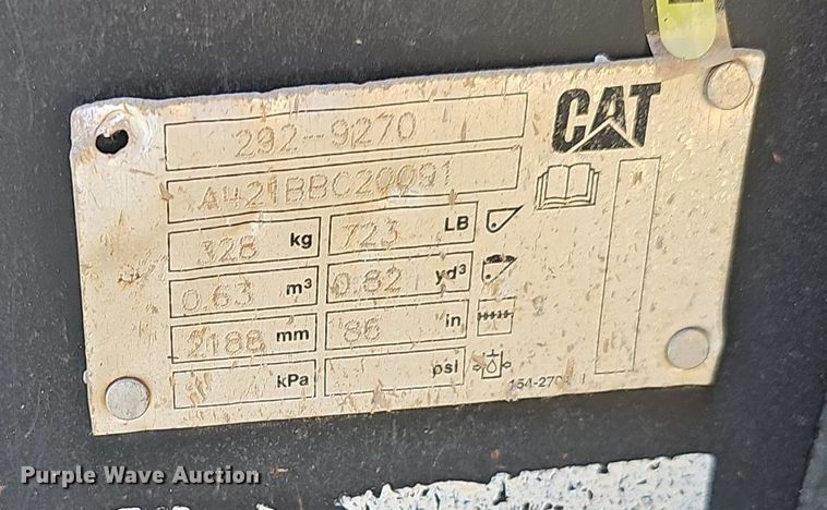 image for item EJ5683 2020 Caterpillar  299D3 tracked skid steer loader