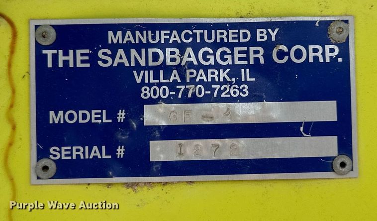image for item EJ6963 The Sandbagger Corp. GF-4 sandbagger