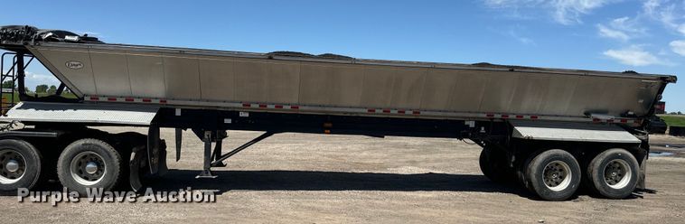 image for item EK1358 2017 Etnyre live bottom trailer