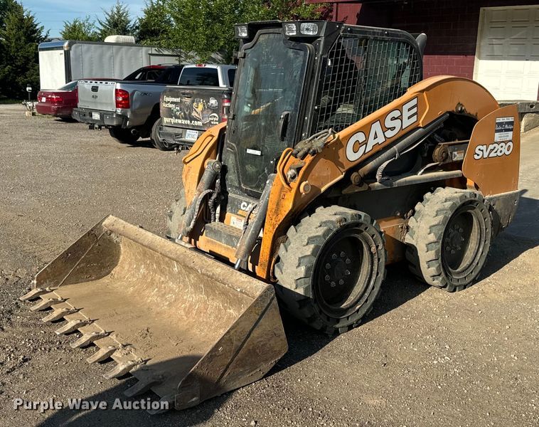 image for item EK1363 2020 Case SV280 skid steer loader