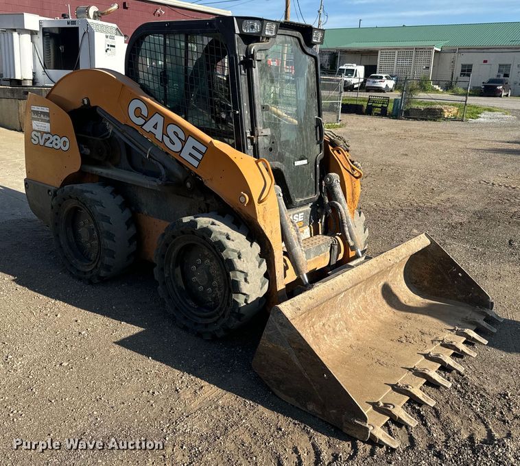 image for item EK1363 2020 Case SV280 skid steer loader