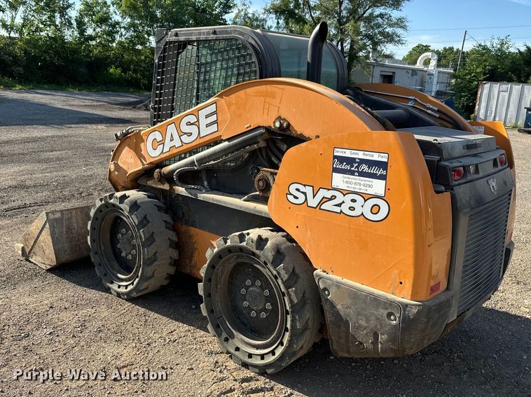 image for item EK1363 2020 Case SV280 skid steer loader