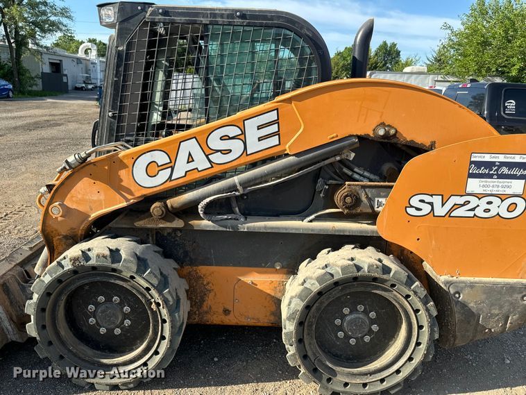 image for item EK1363 2020 Case SV280 skid steer loader