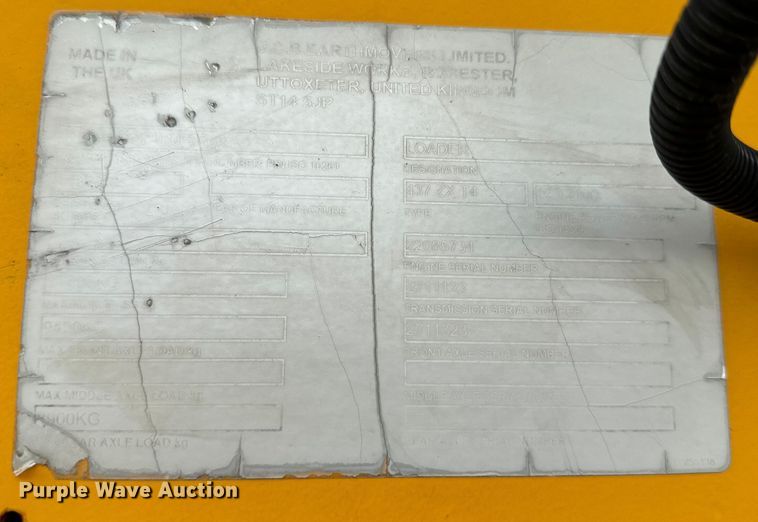 image for item EK1384 2013 JCB 437 wheel loader