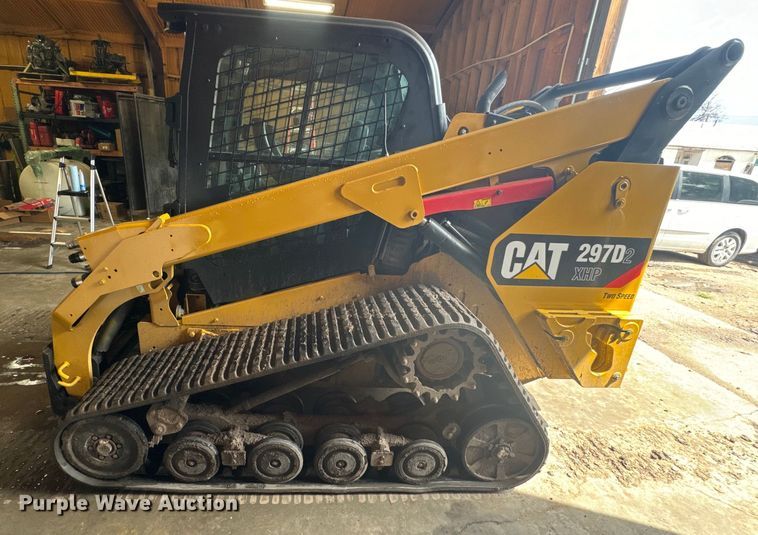image for item EK1394 2016 Caterpillar  297D2 tracked skid steer loader