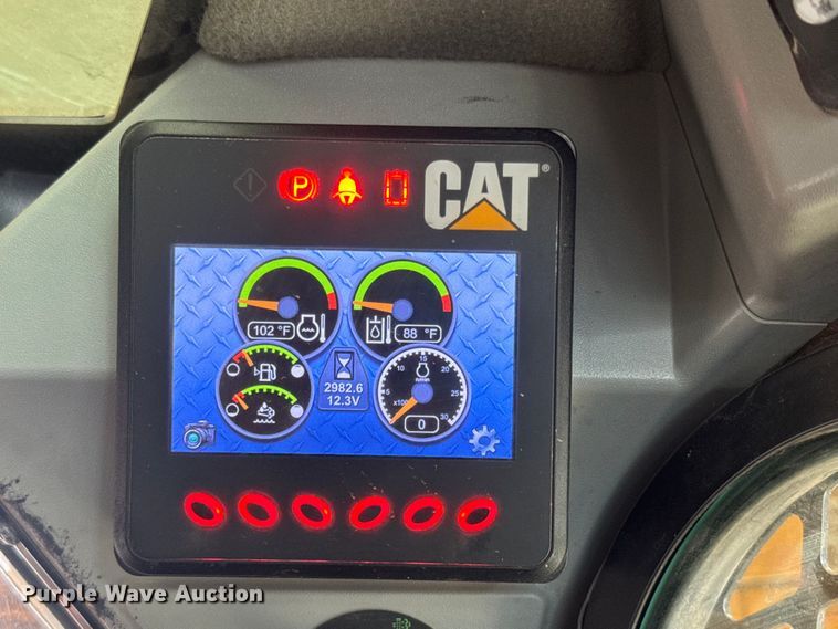 image for item EK1394 2016 Caterpillar  297D2 tracked skid steer loader