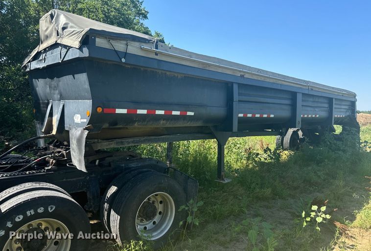 image for item EK1413 1994 Lufkin  end dump pup trailer