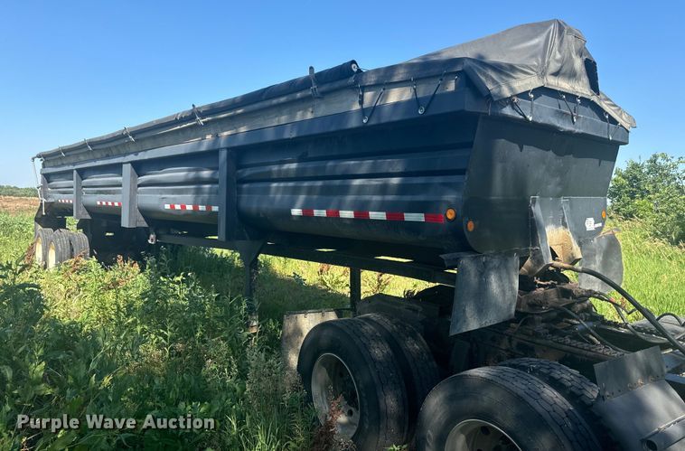 image for item EK1413 1994 Lufkin  end dump pup trailer