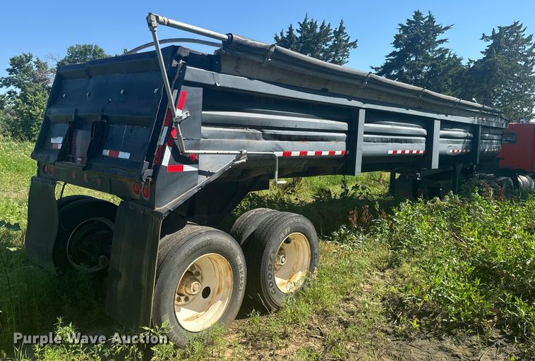 image for item EK1413 1994 Lufkin  end dump pup trailer