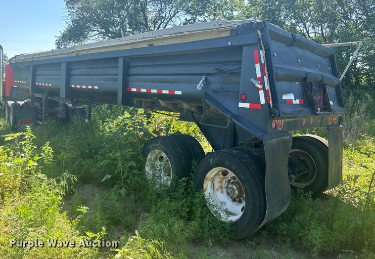 image for item EK1413 1994 Lufkin  end dump pup trailer