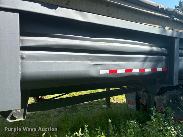 image for item EK1413 1994 Lufkin  end dump pup trailer