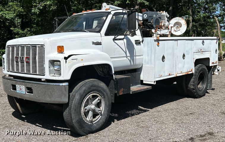 image for item EK4695 1990 GMC C6000 utility / service truck
