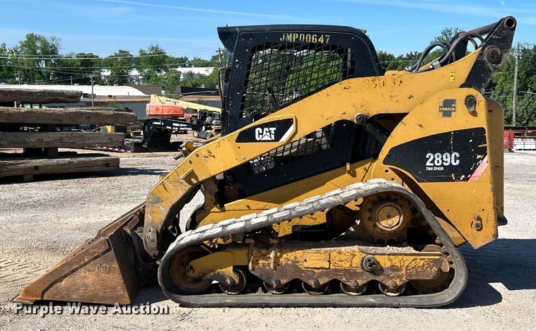 image for item EK4704 2009 Caterpillar  289C tracked skid steer loader