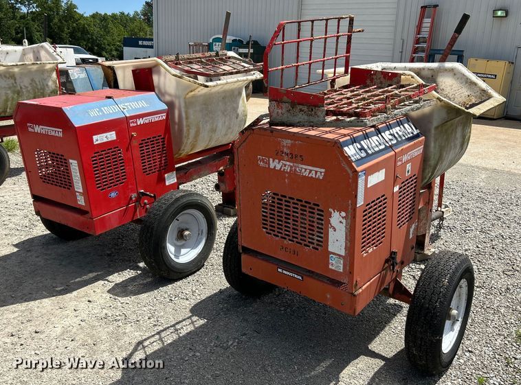 image for item EK4724 (2) Whiteman WM-70P mortar mixers