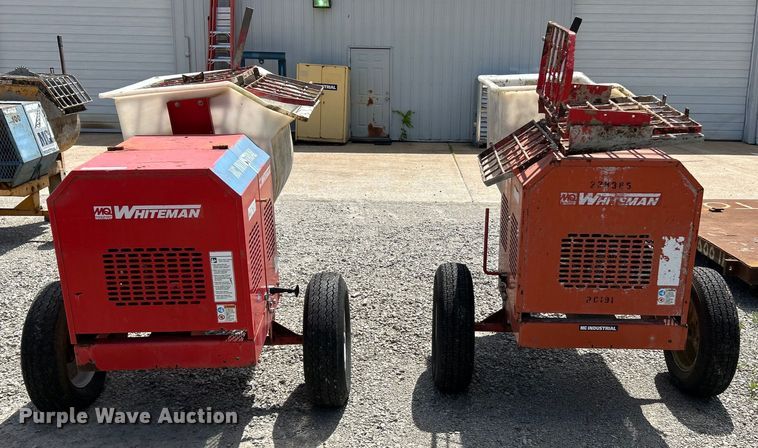 image for item EK4724 (2) Whiteman WM-70P mortar mixers