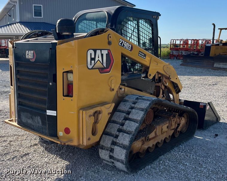 image for item EK8667 2019 Caterpillar  279D3 tracked skid steer loader