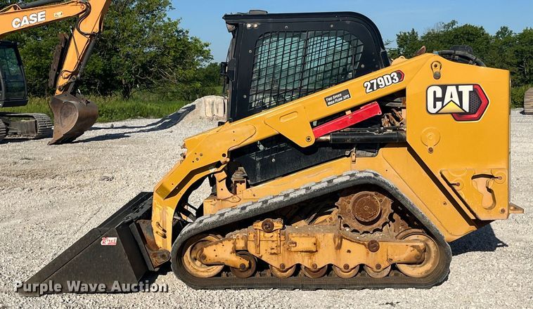 image for item EK8667 2019 Caterpillar  279D3 tracked skid steer loader