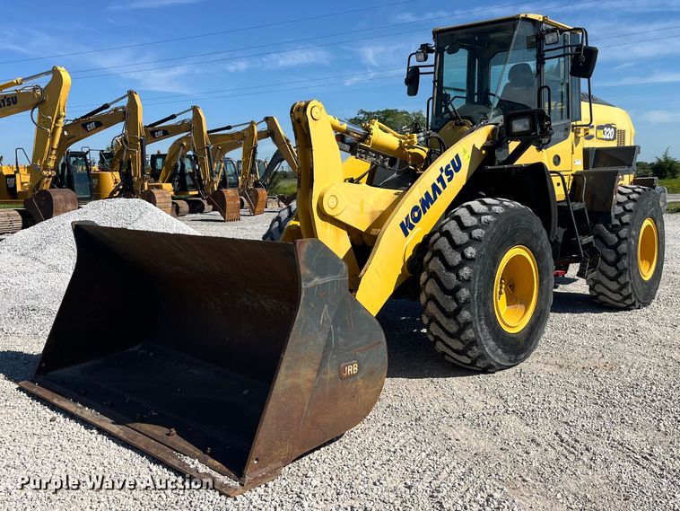 image for item EK8670 2018 Komatsu WA320-8 wheel loader