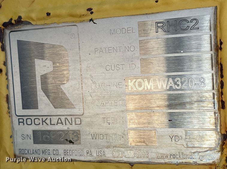 image for item EK8670 2018 Komatsu WA320-8 wheel loader