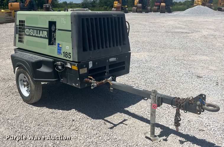 image for item EK8675 Sullair 185D DPQ KU4F air compressor