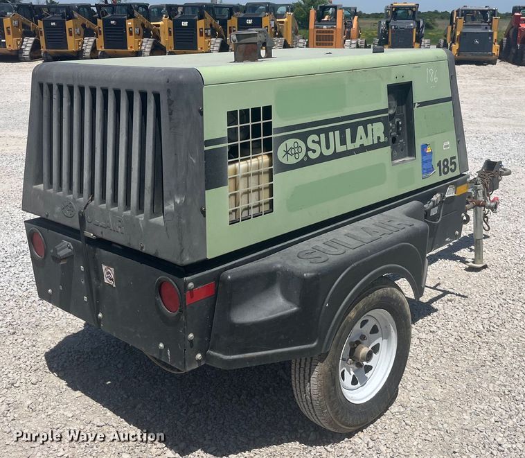 image for item EK8675 Sullair 185D DPQ KU4F air compressor
