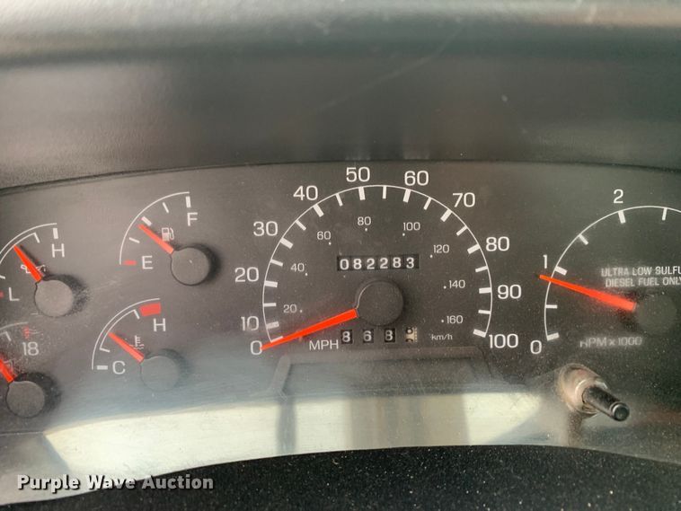 image for item JT9833 2008 Ford F750 Super Duty digger derrick truck