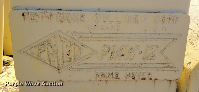 image for item KA9989 Pettibone PMW-12 scraper tractor