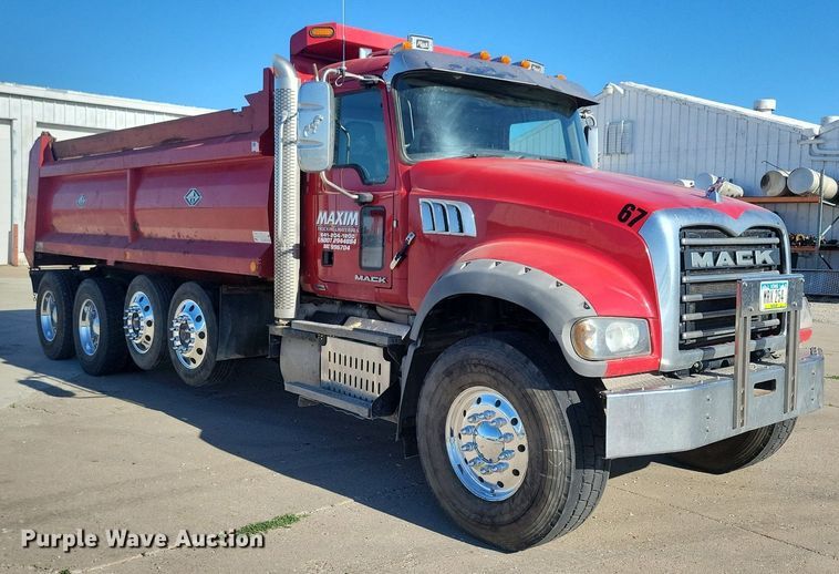 image for item KA9990 2017 Mack GU713 dump truck