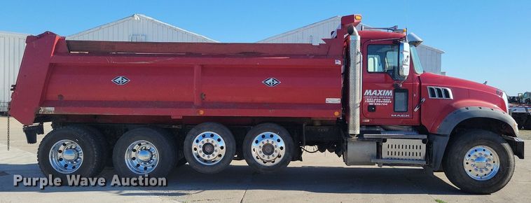 image for item KA9990 2017 Mack GU713 dump truck