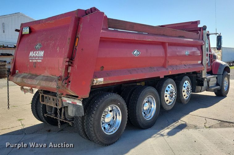 image for item KA9990 2017 Mack GU713 dump truck