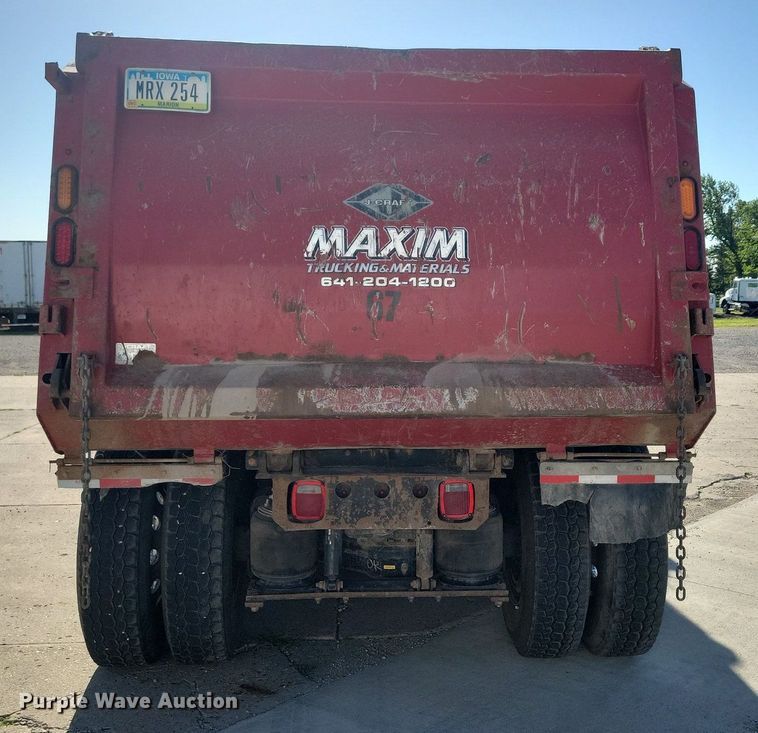 image for item KA9990 2017 Mack GU713 dump truck