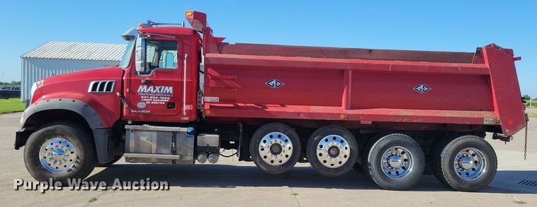 image for item KA9990 2017 Mack GU713 dump truck