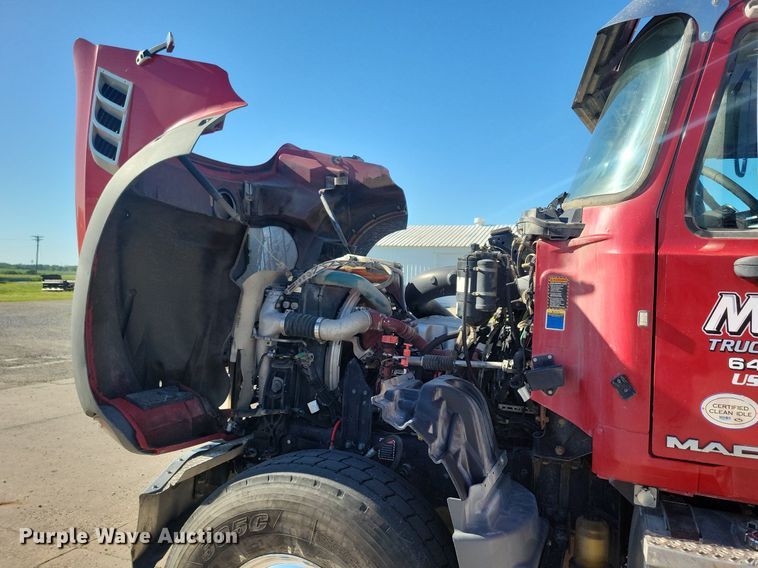 image for item KA9990 2017 Mack GU713 dump truck