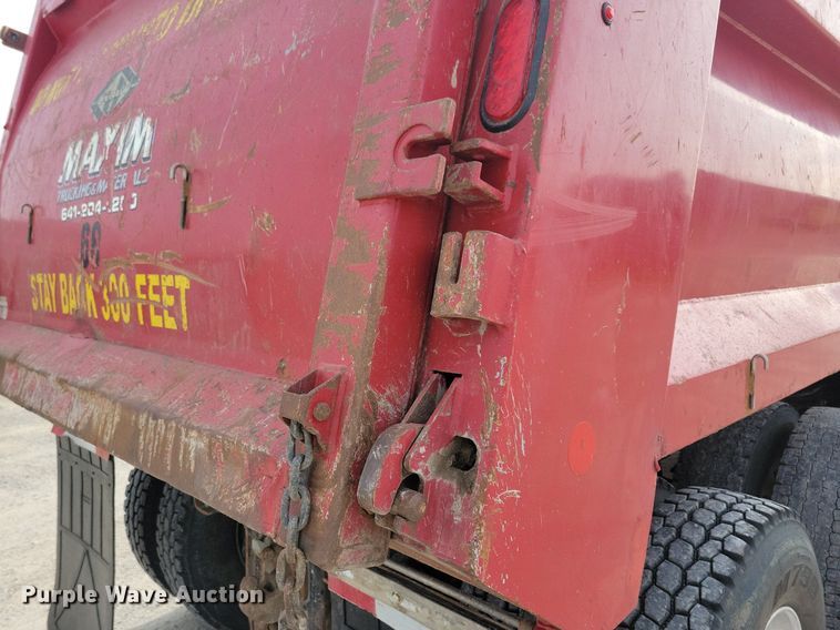 image for item KB9012 2018 Mack GU713 dump truck