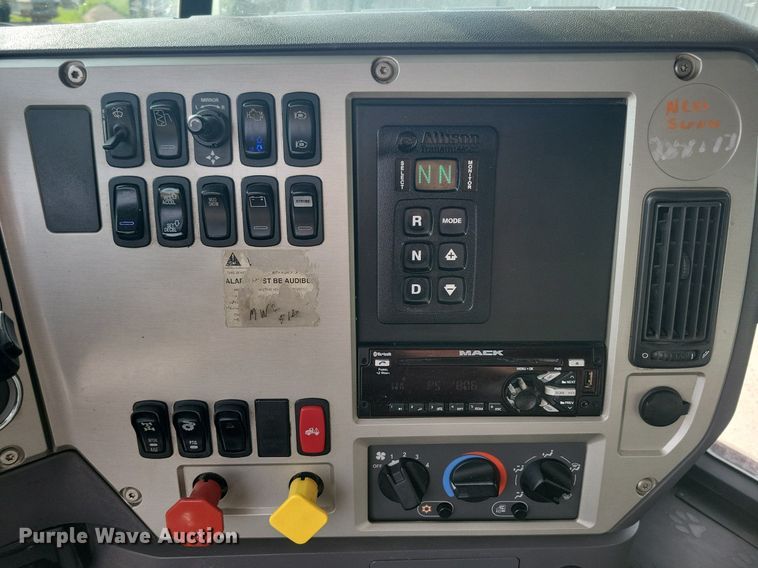 image for item KB9012 2018 Mack GU713 dump truck