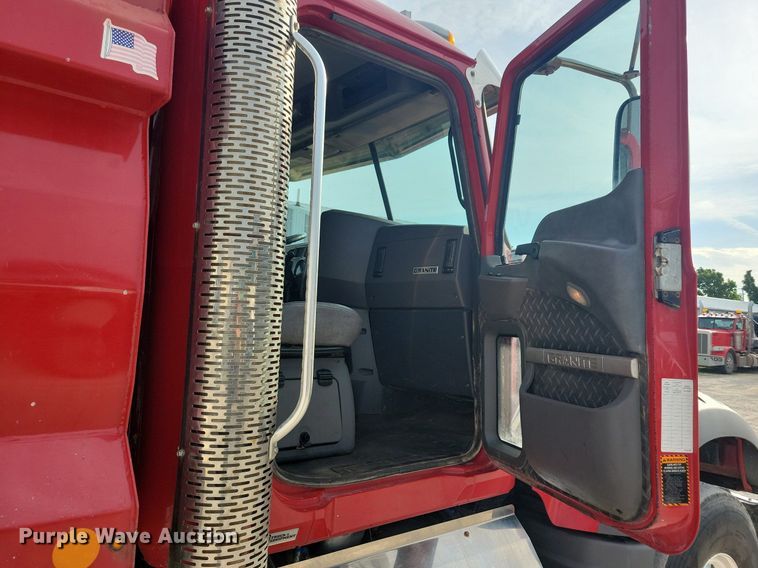 image for item KB9012 2018 Mack GU713 dump truck