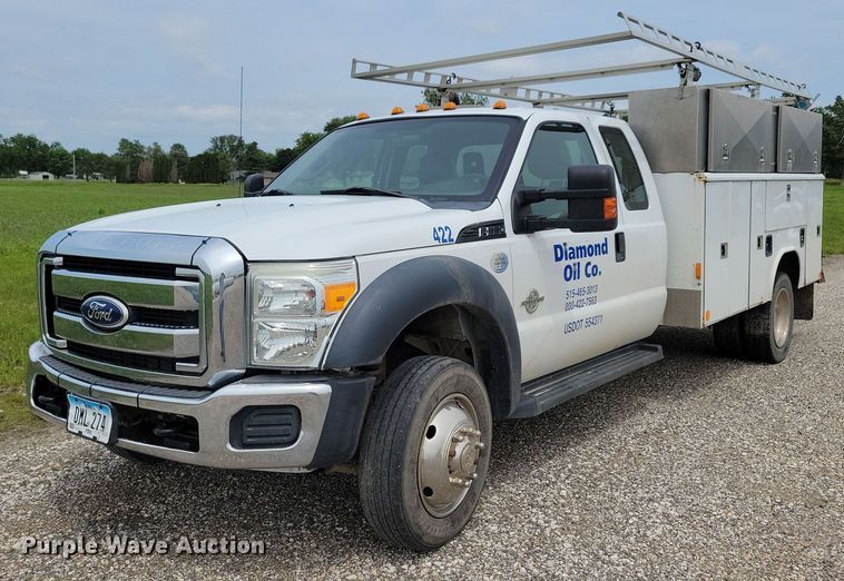 image for item KB9014 2012 Ford F550 utility / service truck