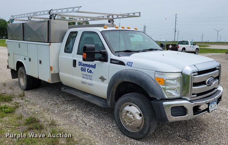 image for item KB9014 2012 Ford F550 utility / service truck